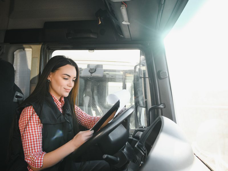 female-truck-driver